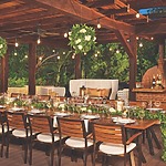 A luxury restaurant at an all inclusive resort destination wedding