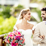 the finest destination wedding resorts in mexico unico 2087 garden venue couple riviera maya
