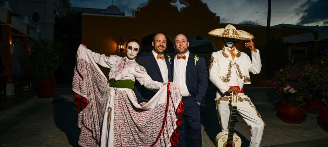 dia de los muertos in paradise dreams tulum riviera maya mexico chapel