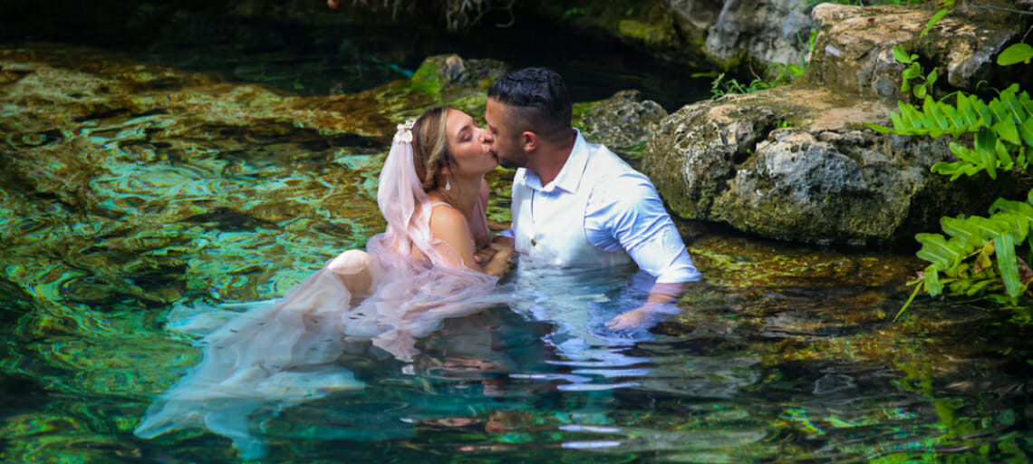 6 unique ways to tie the knot at your destination wedding riviera maya cenote venue