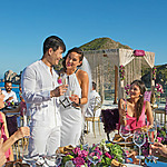 how much does a wedding in cabo cost destination weddings breathless resorts rooftop reception