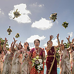 how to plan an indian destination wedding hard rock punta cana bridal party