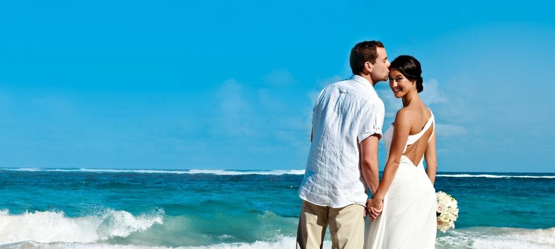 what is the best place to get married in punta cana destination weddings royalton beach venue couple