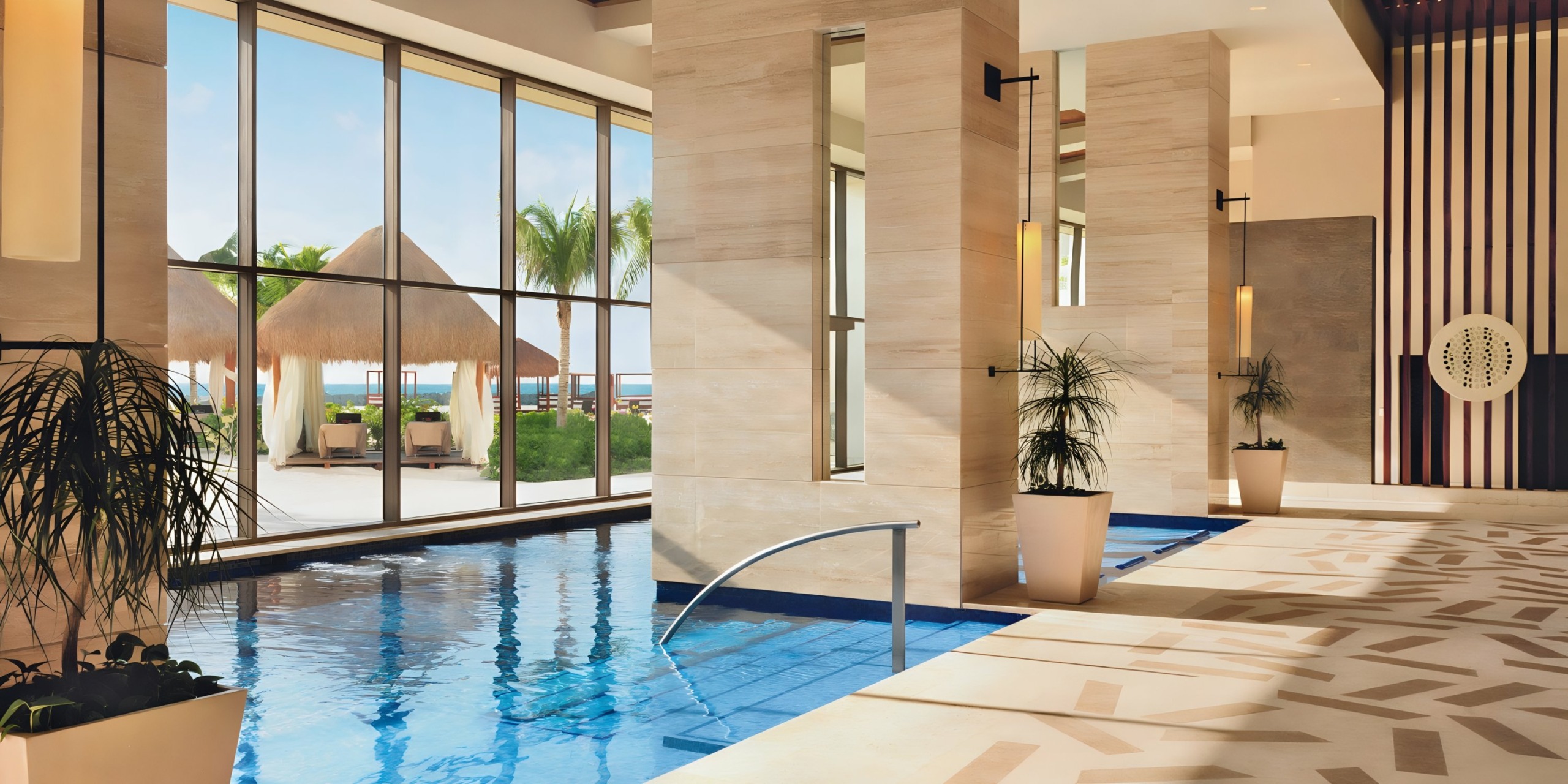 Hyatt Ziva Cancun with natural light and tropical views.