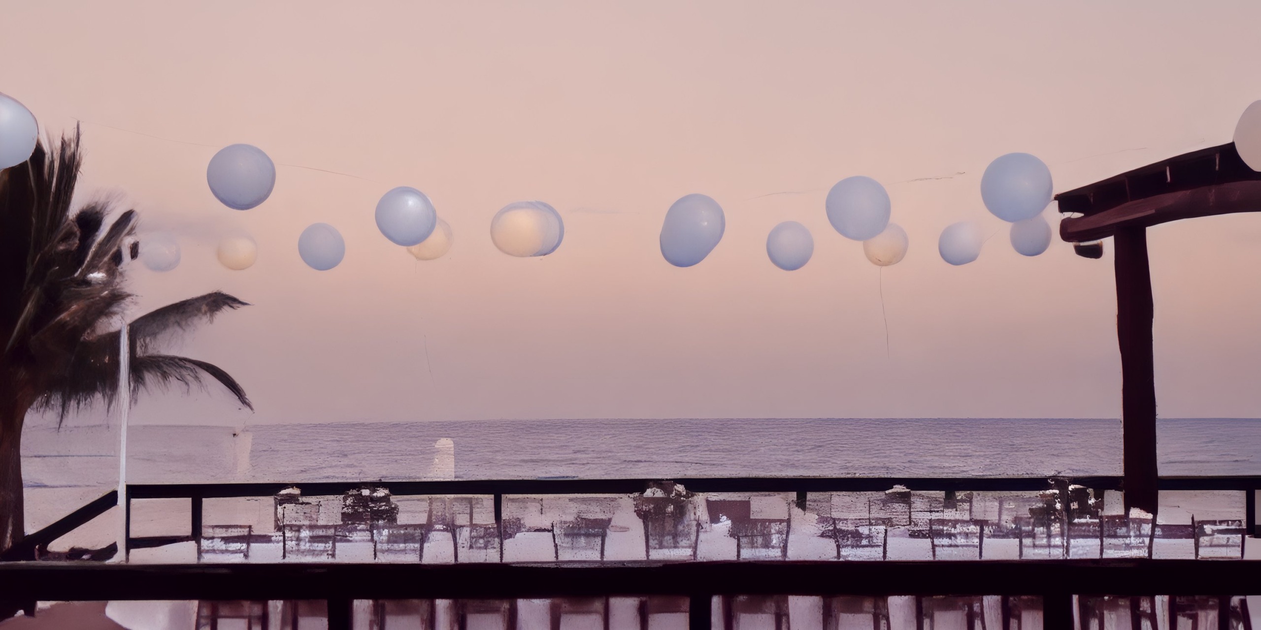 Royalton Riviera Cancun offers an enchanting setting for destination weddings, featuring outdoor dining with stunning ocean views and charming balloons, creating the perfect backdrop for sunset ceremonies.