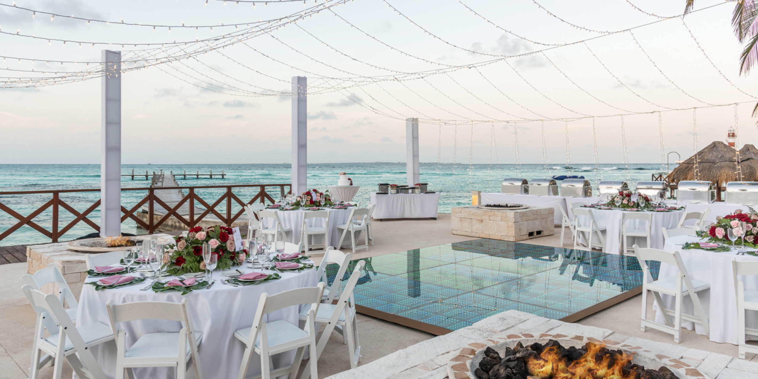 Rooftop restaurant Hyatt Ziva Cancun
