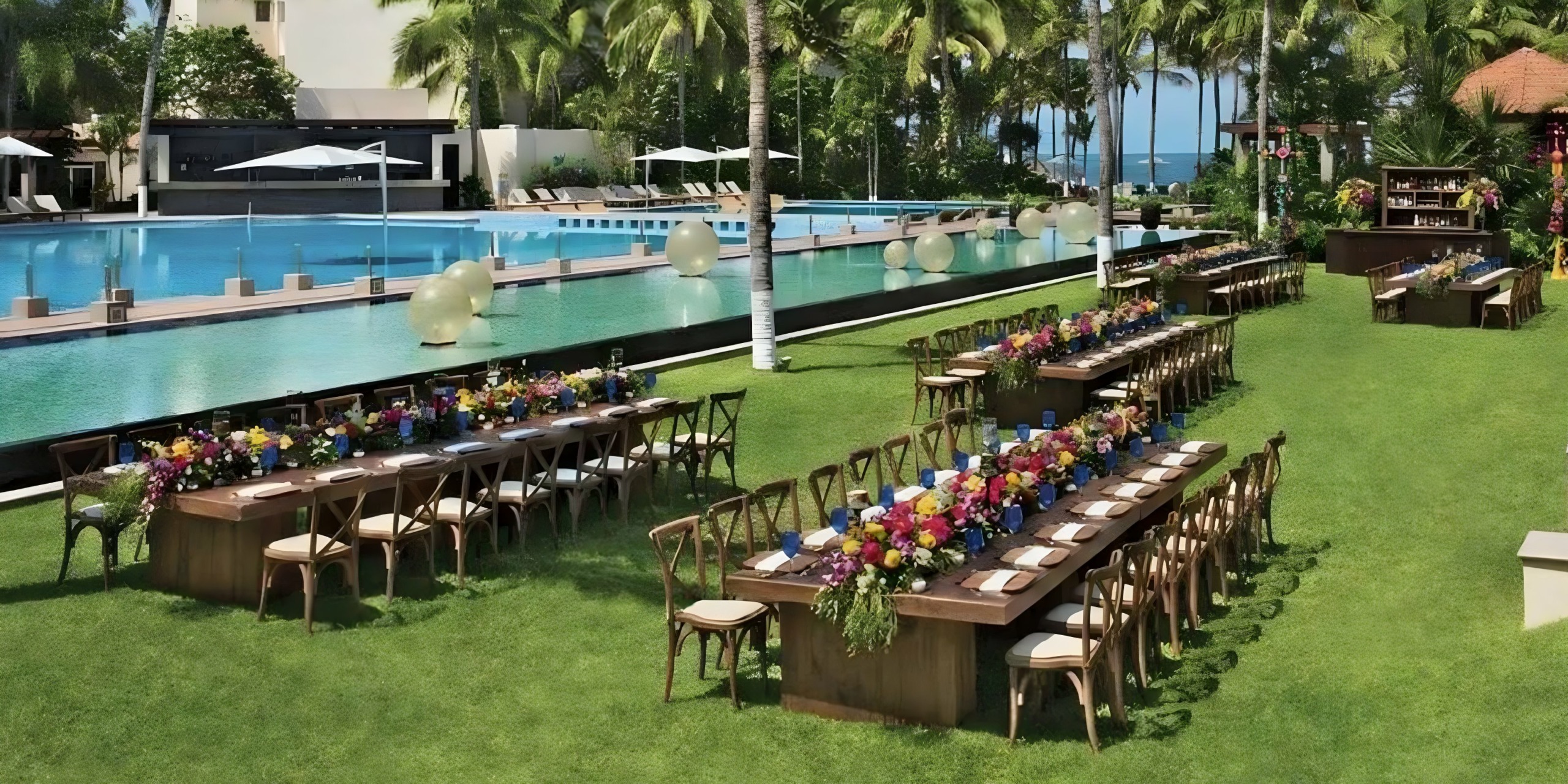 krystal grand nuevo vallarta mexico destination weddings garden venue