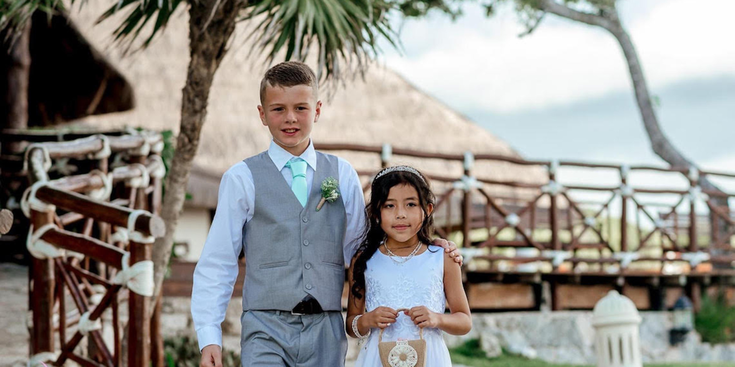 The children of Tiana and Jessica same sex Destify destination wedding