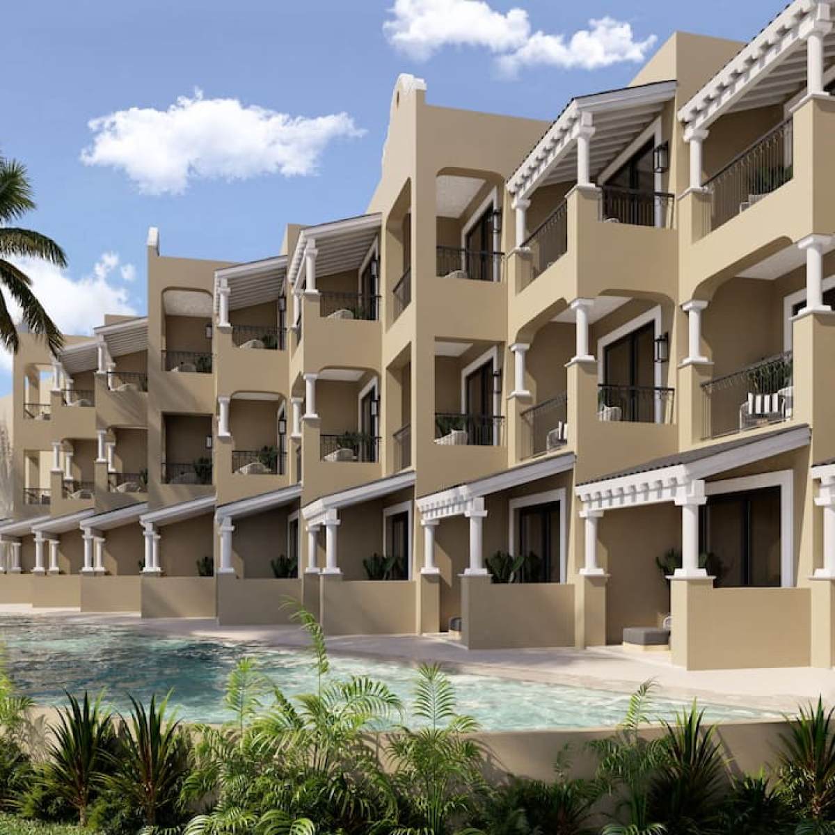 Exterior of the Hyatt Zilara Riviera Maya Resort