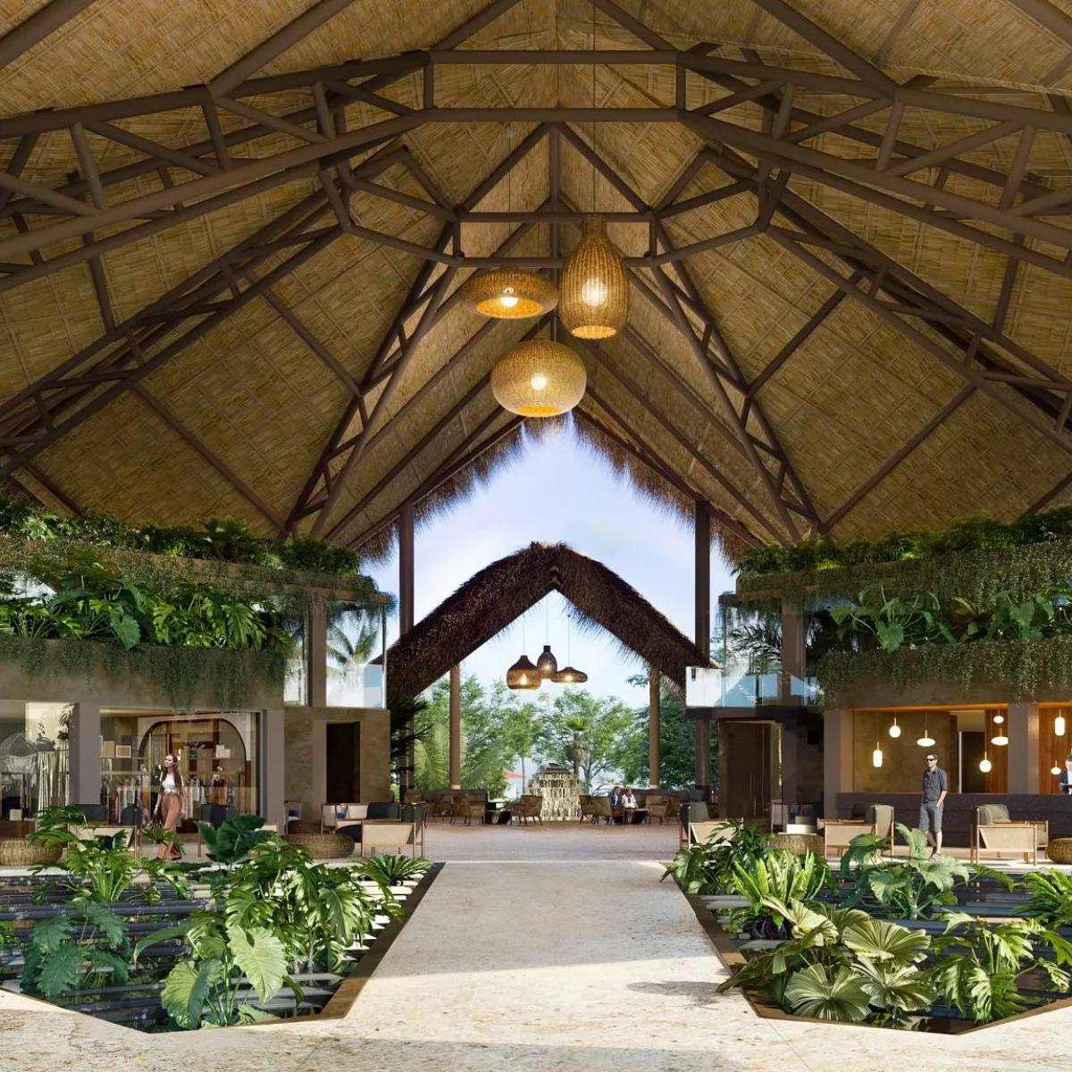 The recently opened Dreams Flora Punta Cana